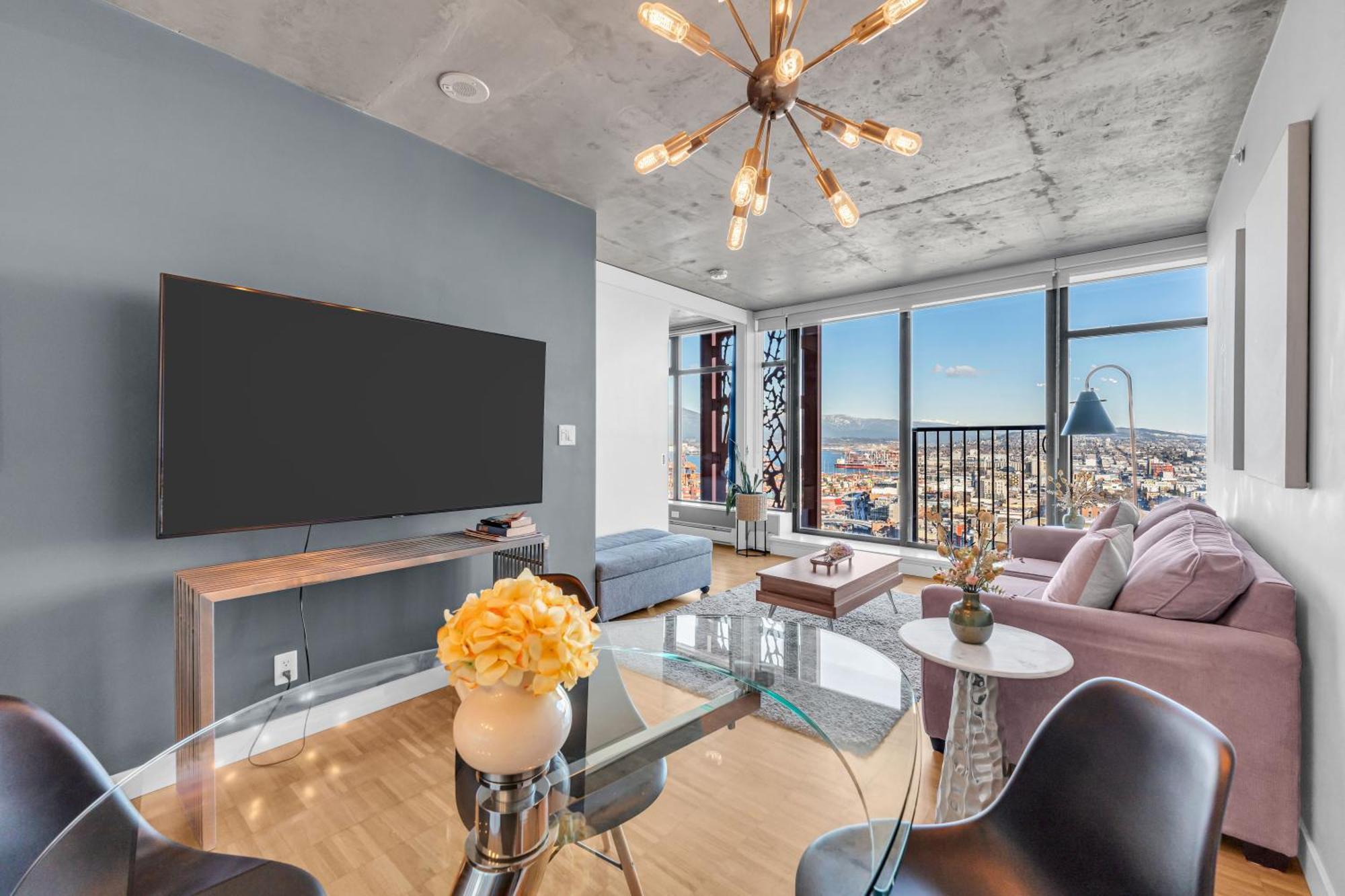 Water Views, 40Th Floor Sub-Penthouse! Entire Condo In The Heart Of Vancouver City Centre Exterior photo